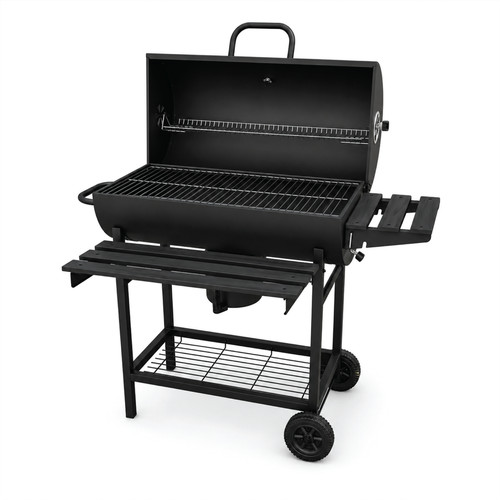 Classic barrel bbq outdoor - barrel,