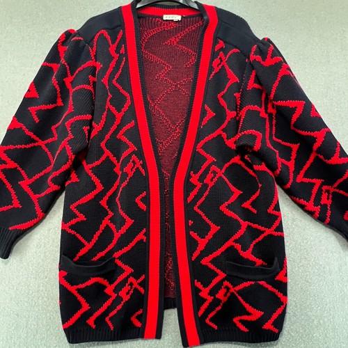 Vintage artsy abstract knit - abstract,