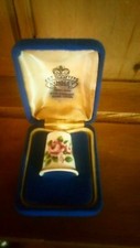 Aynsley China Thimble, Boxed