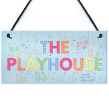 Child's Playhouse Sign Door