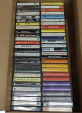 Cassette Tape bundle 100+ job lot Various Artists All Genres