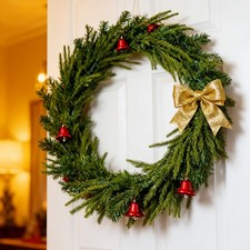 5/9ft Artificial Christmas Decor Real Touch Winter Pine Garland Greenery Garland