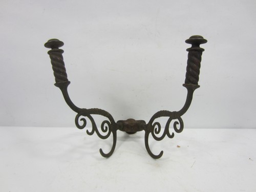 Antique brass hat coat hall - brass,