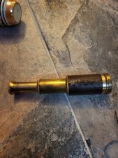 Antique Brass Telescope Spyglass