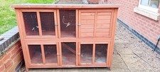 Large, used, 2-tier Bluebell Rabbit Hutch from Pets at Home