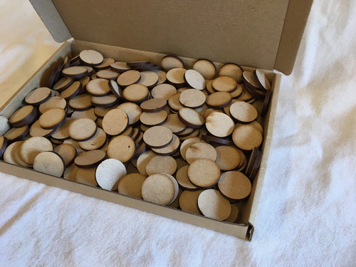 100 25mm circles craft - 100,