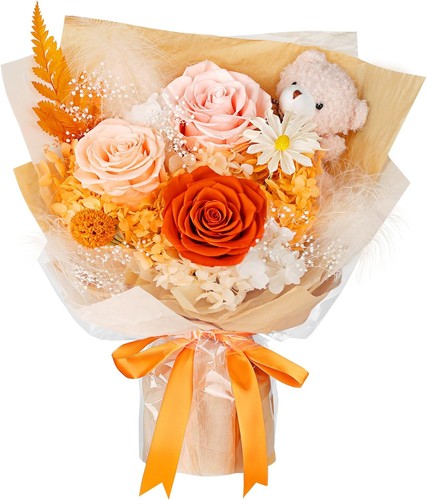 Preserved flowers bouquet - flowers, with