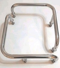 Pair 300mm x 300mm stainless steel 316 boat corner grab rails 22mm  