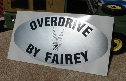 Fairey overdrive rear - fairey,