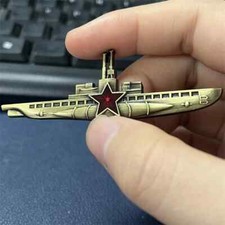 Soviet submarine badge ussr - badge,