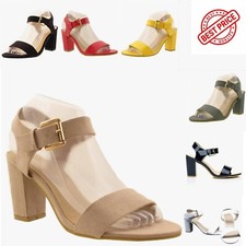 Women Party Low MID Heel Block