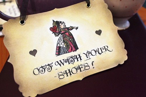 Off with your shoes vintage - off,