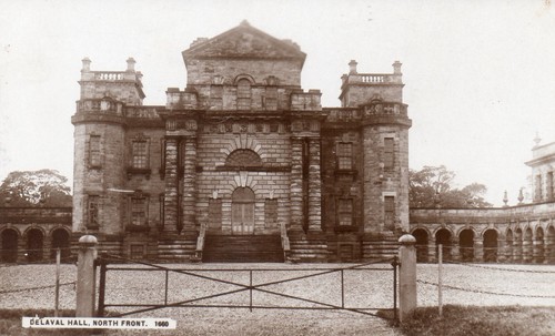 Delaval hall north front - hall.,