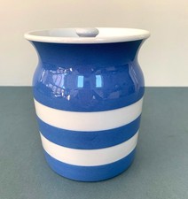 T.G. Green Cornishware Storage Jar - Green Shield - 12.5cm Excellent condition