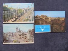 3 Vintage Postcards of Aberdeen, Union Street, County Buildings Caledonian Hotel