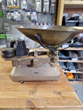 Brass and metal scales 