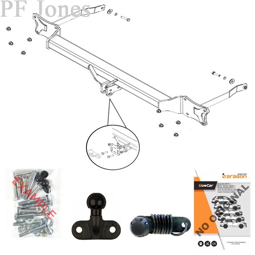 Aragon towbar for ford - ford, transit