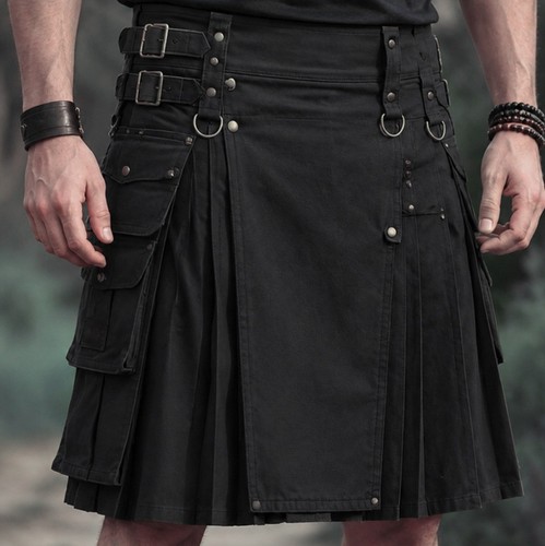 Men premium black cotton - men's,