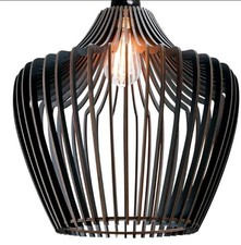 Bellaniks Wood Pendant Dark -