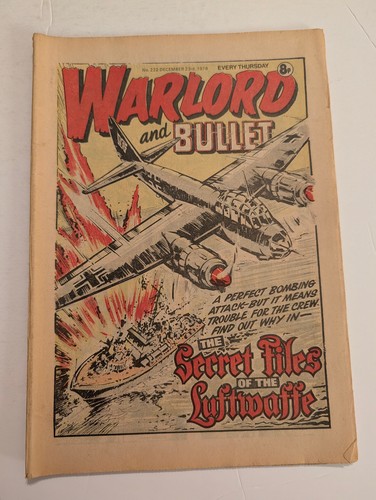 Warlord and bullet comic - comic, no
