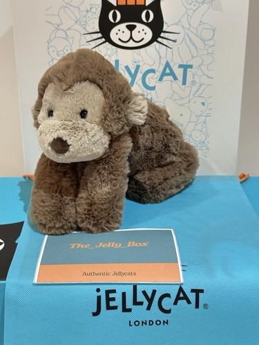 New jellycat smudge monkey - new,