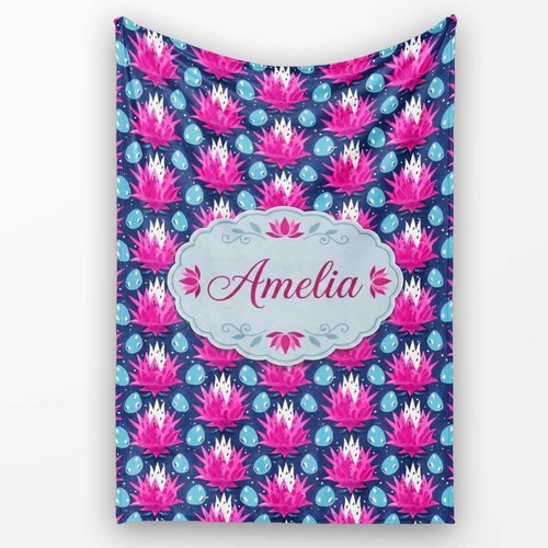 Soft fleece blanket pink - soft,