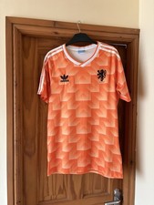 Adidas Netherlands Home Football Shirt 1988-1990 Size Large Unofficial Replica