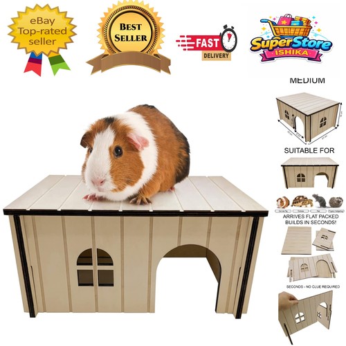 Medium pet hideout wooden - pet,