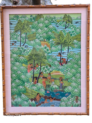 Fabulous painting signed bali - fabulous,