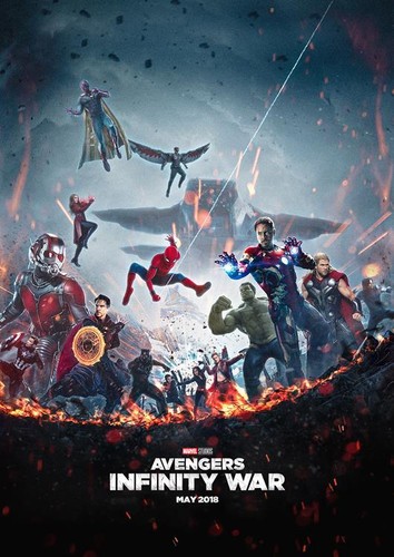 The avengers infinity war - the,