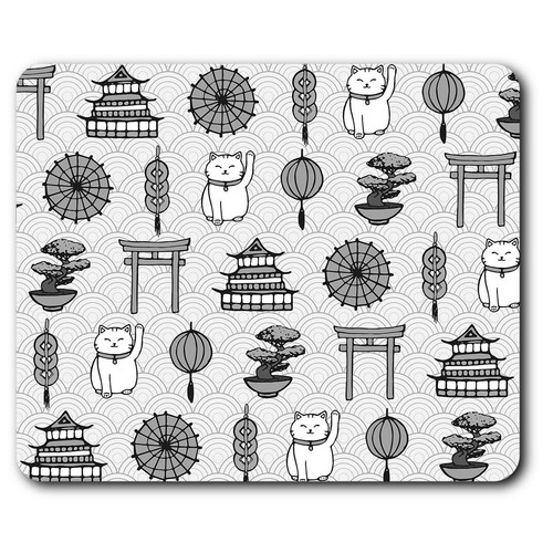 Rectangle mouse mat - rectangle,