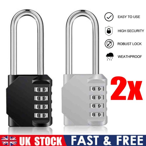 2pcs combination padlock - 2pcs,