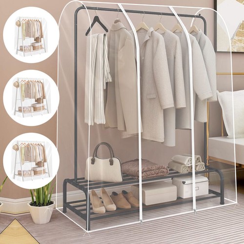 Garment rack cover clear - rack,