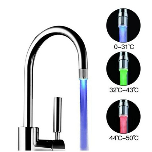 Led tap faucet nozzle head - faucet,