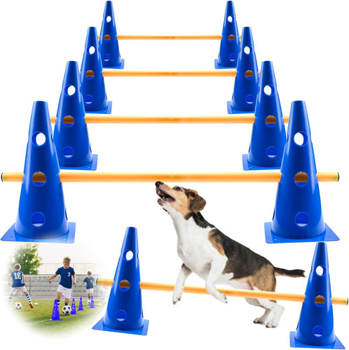 Dog agility equipment - dog, set