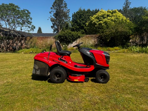 Alko sit lawn mower with - on,