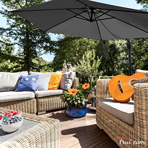 Gray fruiteam 10ft patio - fruiteam,