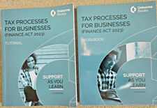 AAT Level 3 Tax Processes for Businesses (FA 2023) Osborne Tutorial + Workbook