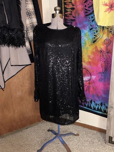 Sequin long sleeve party - h&m,