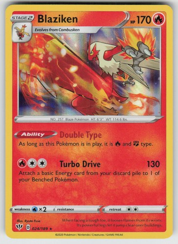 Holo blaziken 024 - holo, 024/189