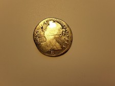 Queen Anne Silver 'E' Shilling