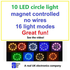 10 LED light magnetic switch