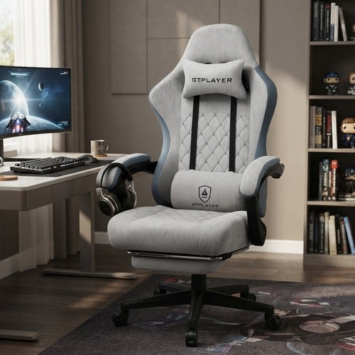 Ergonomic fabric gaming chair - gaming,