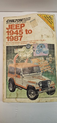 Chilton jeep 1945 1987 - chilton's, 1945-1987