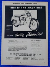 1959 NORTON MOTORCYCLE VINTAGE