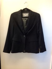 Next Ladies Black Pinstripe