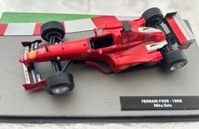 F1 Formula 1 Model Racing Car Ferrari F399 Mika Salo 1999  1/43 scale cased 
