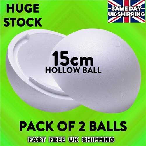 Polystyrene balls hollow - 2,
