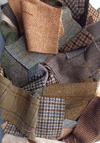 Harris tweed remnant - tweed®, remnant/offcut