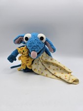 Vintage Bear In The Big Blue House Tutter Mouse Blanket Kitty Plush Toy Disney
